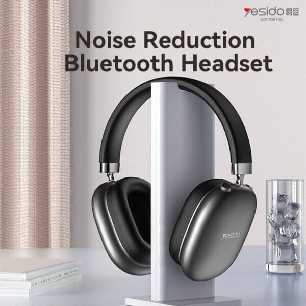 YESIDO EP05 - Casque Bluetooth avec haut-parleur de 40mm - Noir – Image 9