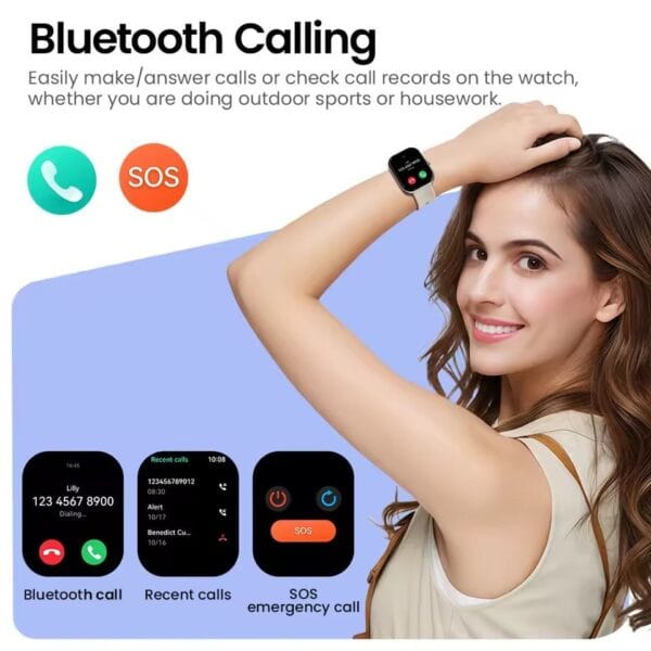 Xiaomi HAYLOU Watch S6 - Smart Watch Bluetooth 5.3 Ecran 2.01" TFT HD display – Image 6