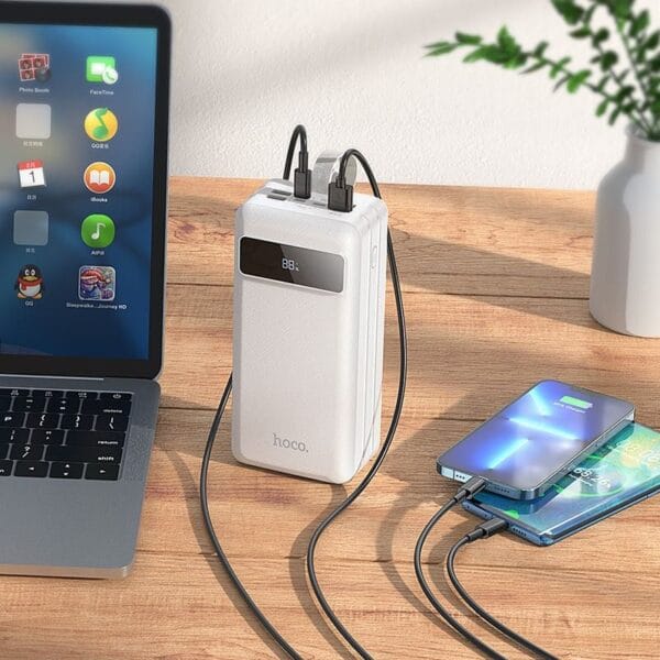 Hoco J86B Electric - PowerBank 60000mAh Fast Charge 22.5W – Image 4