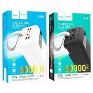 Hoco J86B Electric - PowerBank 60000mAh Fast Charge 22.5W