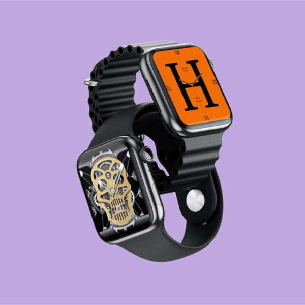 HainoTeko Richard M9 - Smartwatch Bluetooth Écran AMOLED HD avec 3 Paires de Bracelets – Image 7