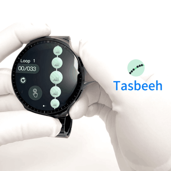 HainoTeko RW-50 - أوقات الصلاة + تسبيح رقمي Smartwatch avec Alarme Salat & Tasbih – Image 3