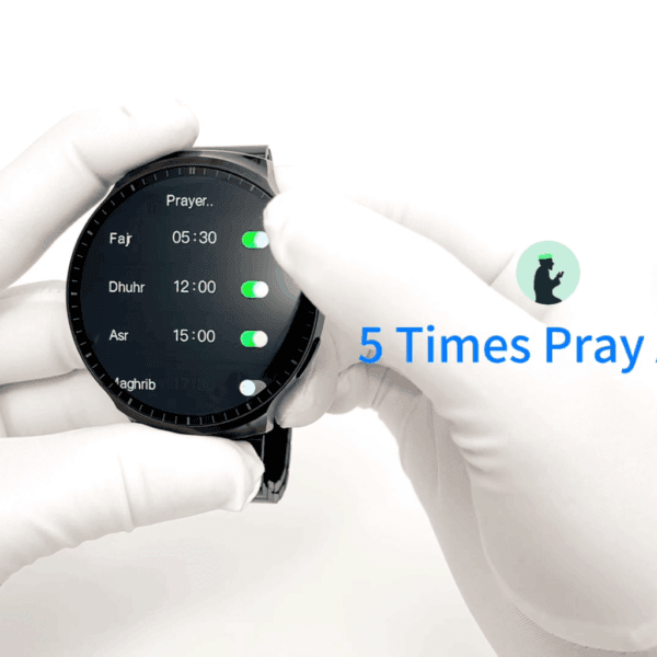 HainoTeko RW-50 - أوقات الصلاة + تسبيح رقمي Smartwatch avec Alarme Salat & Tasbih – Image 4