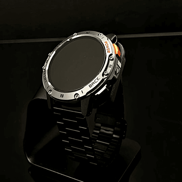 HainoTeko-6 Waterproof - Smartwatch Écran AMOLED avec Lampe Torche – Image 9