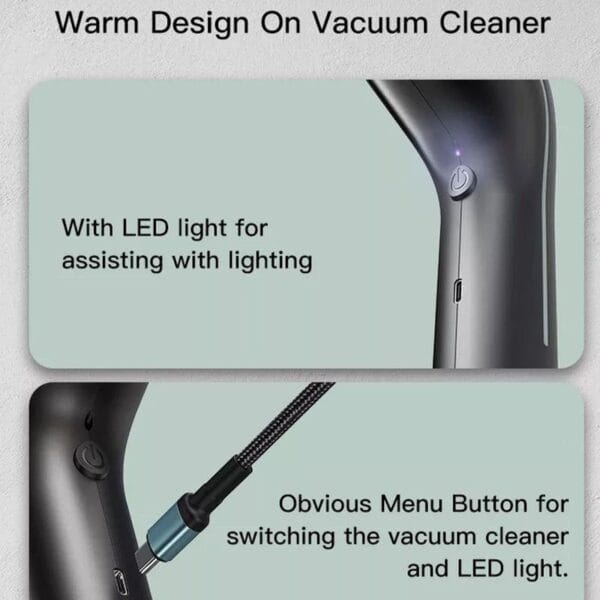 Yesido VC02 - Aspirateur Portable 6000Pa – Image 7