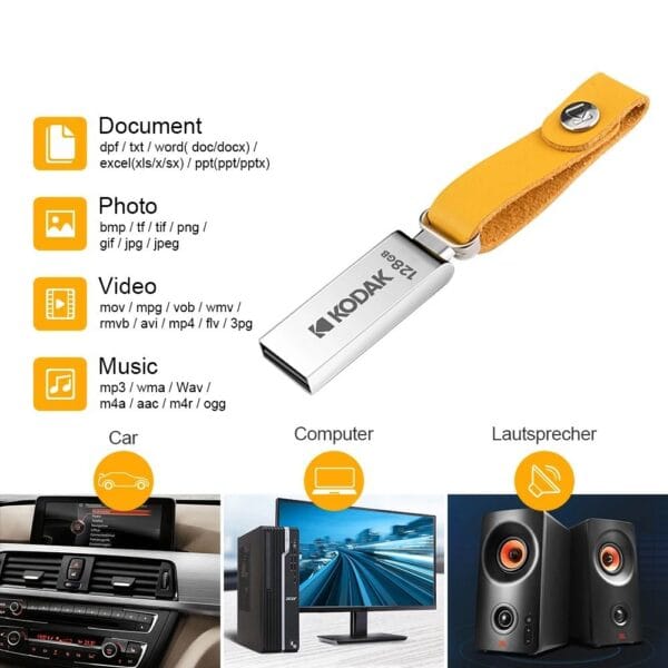 KODAK K122 - Clé USB Métal 128GB – Image 10