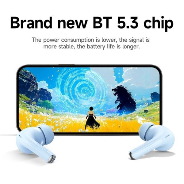 Hoco EW54 Rayo - Écouteurs sans fil TWS Bluetooth 5.3 – Image 2
