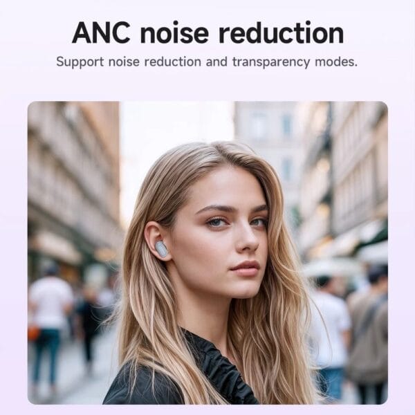 Hoco EQ17 ANC - Écouteurs sans fil Bluetooth 5.4 avec Réduction Active du Bruit – Image 9