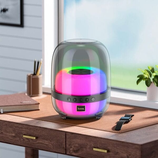 BS58 Crystal – Haut-Parleur Bluetooth 10W USB / carte TF / AUX / TWS