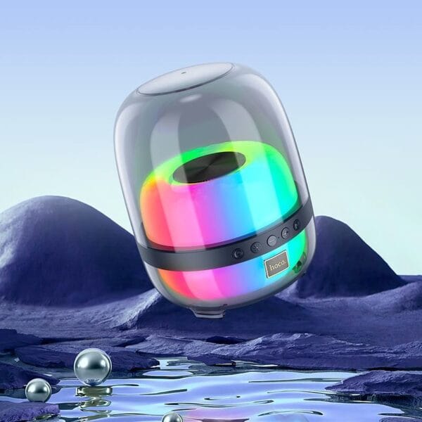 BS58 Crystal – Haut-Parleur Bluetooth 10W USB / carte TF / AUX / TWS – Image 2