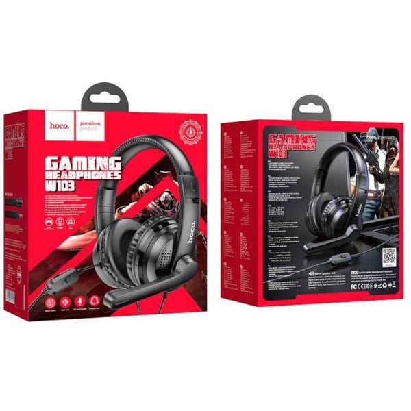 Hoco W103 Magic Tour - Casque Gaming Filaire