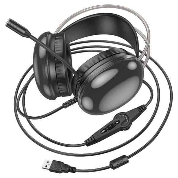 Hoco W109 Plus Rich - Casque Gaming avec Son surround 7.1 & RGB – Image 5