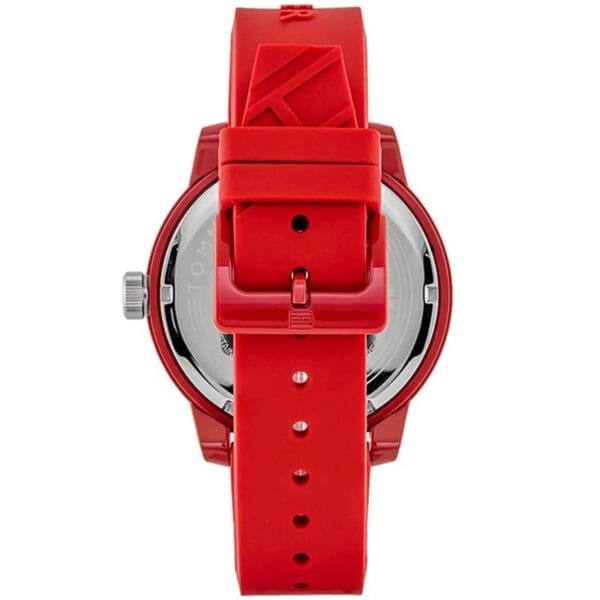Montre Homme 1791480 – Cadran Rouge Bracelet en Silicone Rouge – Image 12