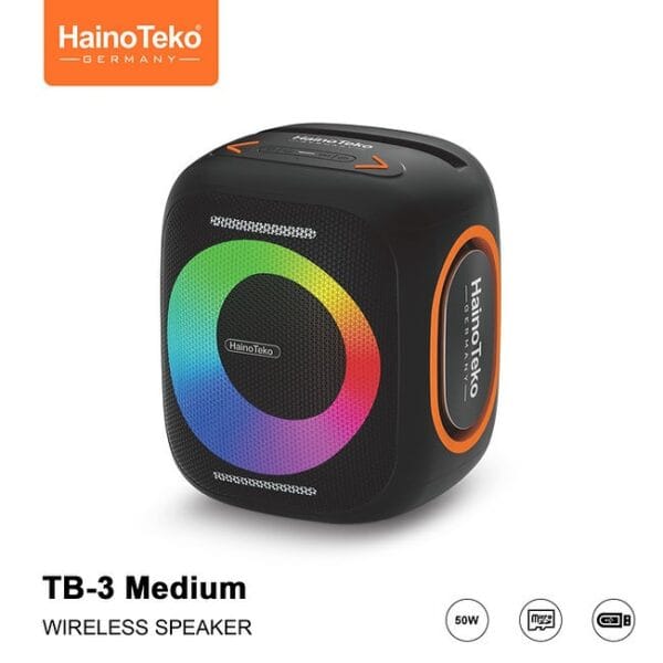 HainoTeko TB-3 - Haut-Parleur Bluetooth 5W / 50W / 160W + Mic – Image 3