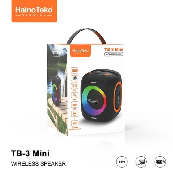 HainoTeko TB-3 - Haut-Parleur Bluetooth 5W / 50W / 160W + Mic – Image 8