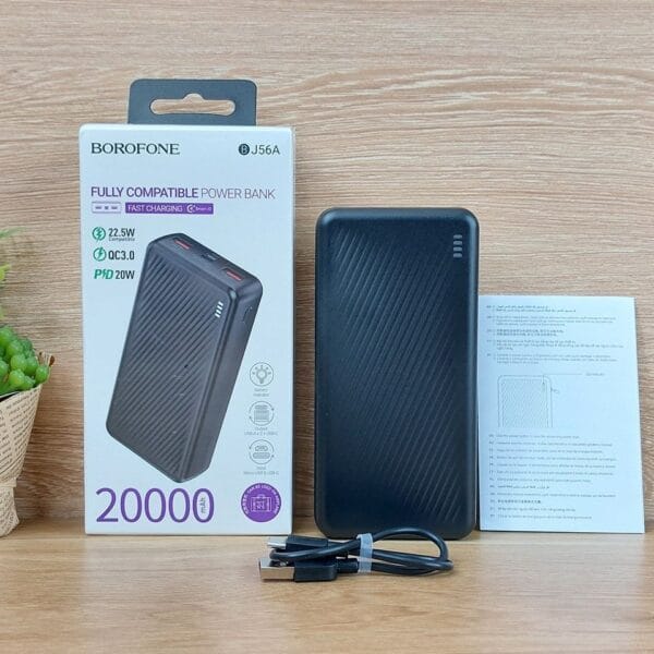 Hoco BOROFONE BJ56A Graceful – Power Bank 20000mAh 22.5W + PD20W – Image 2