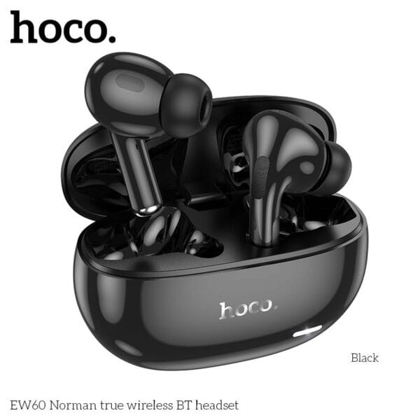 Hoco EW60 – Écouteurs Sans Fil Bluetooth 5.3 Noir