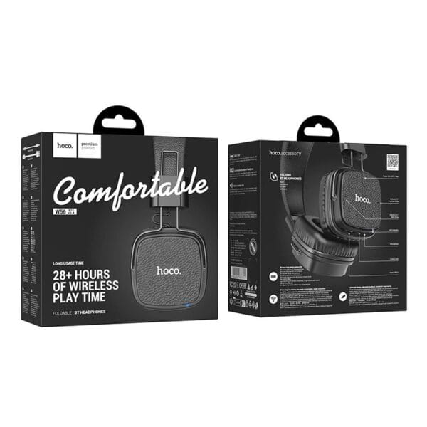 Hoco W56 Marshall - Casque Sans Fil Bluetooth 5.4 Pliable – Image 8