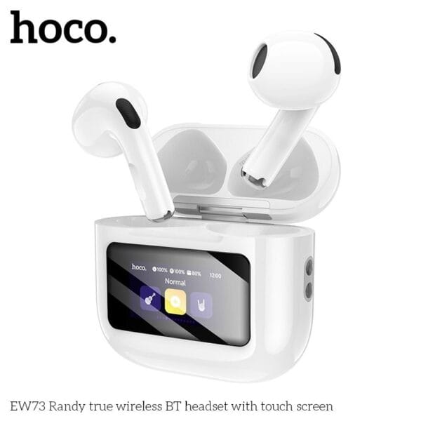 Hoco EW73 – Écouteurs Bluetooth 5.4 avec Écran Tactile Intelligent – Image 9
