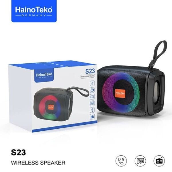 HainoTeko S-23 – Haut-Parleur Bluetooth USB / carte TF – Image 3