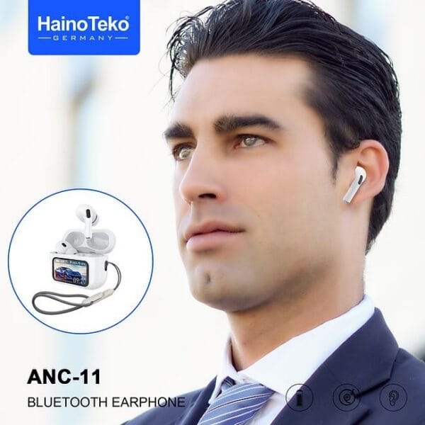 HainoTeko ANC 11 – Ecouteurs Bluetooth 5.4 Tactile avec ANC & Super Bass – Image 2