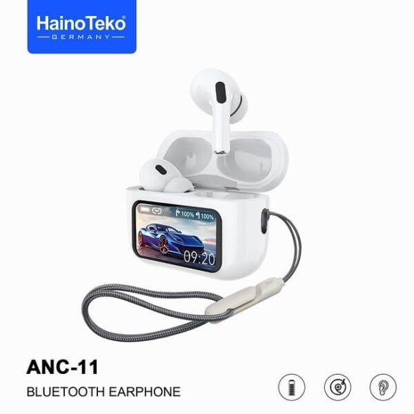 HainoTeko ANC 11 – Ecouteurs Bluetooth 5.4 Tactile avec ANC & Super Bass – Image 3