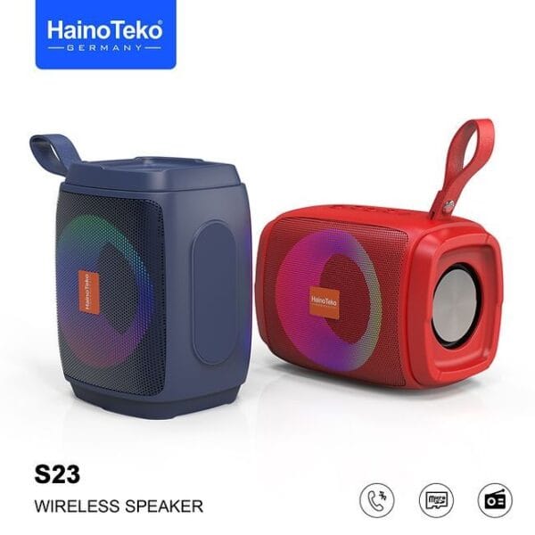 HainoTeko S-23 – Haut-Parleur Bluetooth USB / carte TF – Image 2