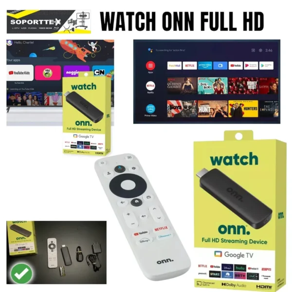 Watch Onn TV Stick – Streaming Full HD 2K avec 1.5Go RAM / 8Go ROM – Image 6