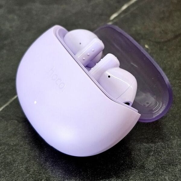 Hoco EW38 – Écouteurs Bluetooth 5.3 Mauve – Image 5