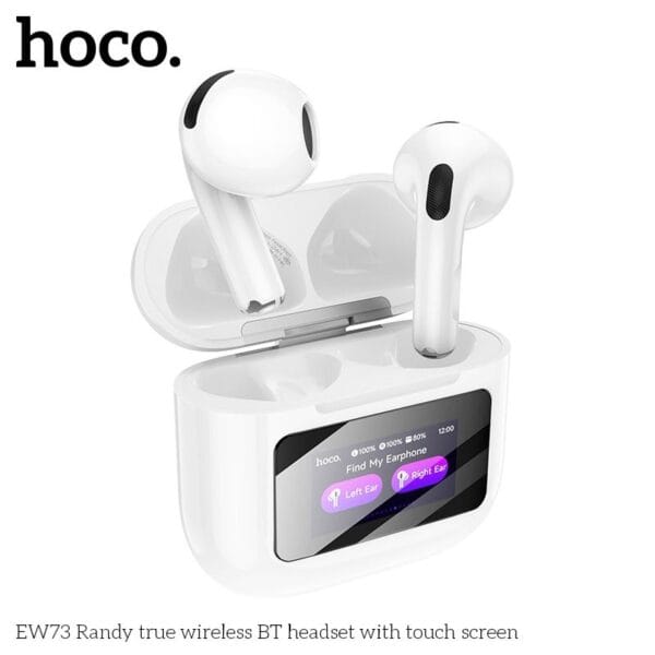 Hoco EW73 – Écouteurs Bluetooth 5.4 avec Écran Tactile Intelligent – Image 5