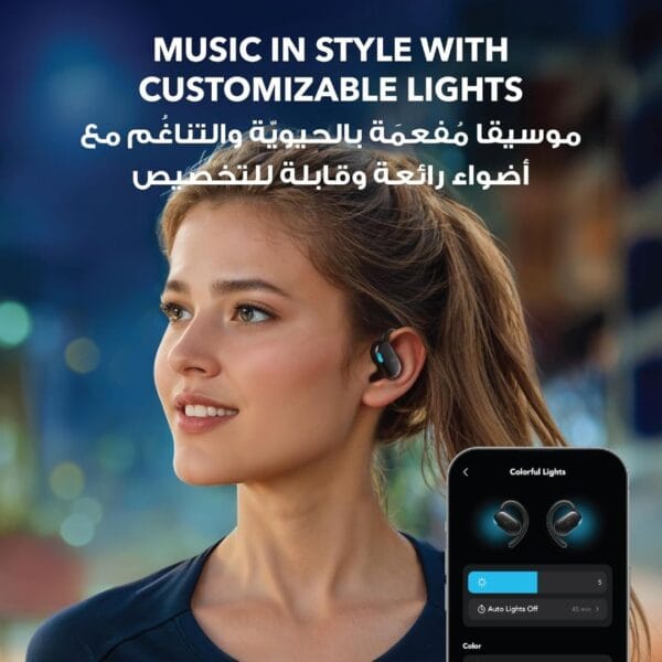 ANKER Soundcore V20i – Écouteurs Bluetooth 5.4 Open-Ear avec 4 Micros ENC IA – Image 15