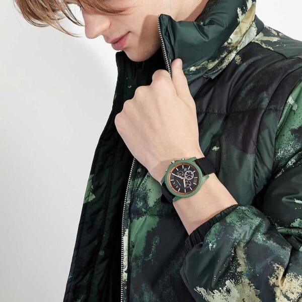 Montre Homme AX1348 – Chronographe Sport Noir – Image 3