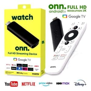 Watch Onn TV Stick – Streaming Full HD 2K avec 1.5Go RAM / 8Go ROM