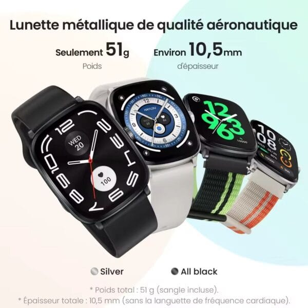 Xiaomi Haylou RS5 - Smart Watch Premium AMOLED 2.01″ – Image 11