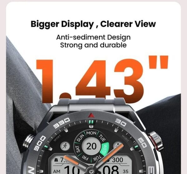 Xiaomi Haylou Watch R8 – Montre Connectée Écran 1,43″ AMOLED pour Sport & Aventures – Image 12