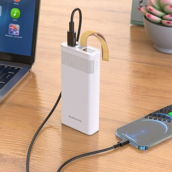 Hoco BOROFONE BJ18 Coolmy – Power Bank 20000mAh avec Lampe Torche – Image 4