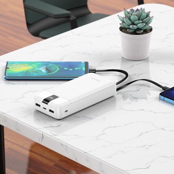 Hoco BOROFONE BJ20A – Power Bank 20000mAh avec Câbles Intégrés – Image 5