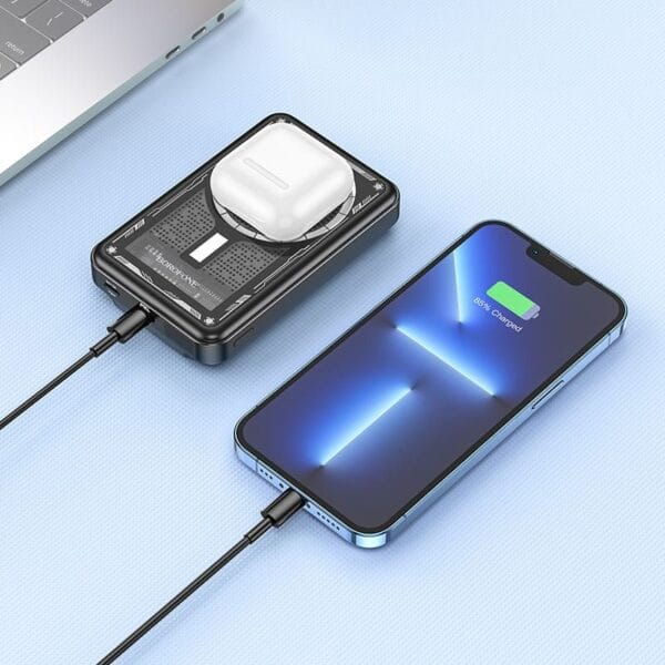Hoco BOROFONE BJ29 Discovery Edition – Power Bank 10000mAh MagSafe & PD20W – Image 7