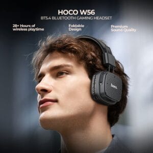 Hoco W56 Marshall - Casque Sans Fil Bluetooth 5.4 Pliable