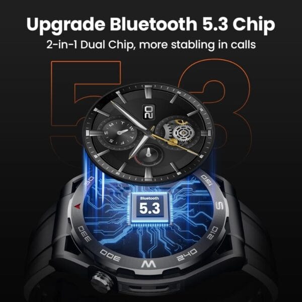 Xiaomi Haylou Watch R8 – Montre Connectée Écran 1,43″ AMOLED pour Sport & Aventures – Image 9