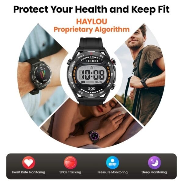 Xiaomi Haylou Watch R8 – Montre Connectée Écran 1,43″ AMOLED pour Sport & Aventures – Image 10