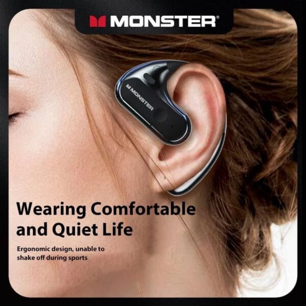 Monster Open Ear AC320 - Écouteurs sans Fil Bluetooth 5.4 avec Micro ENC – Image 7