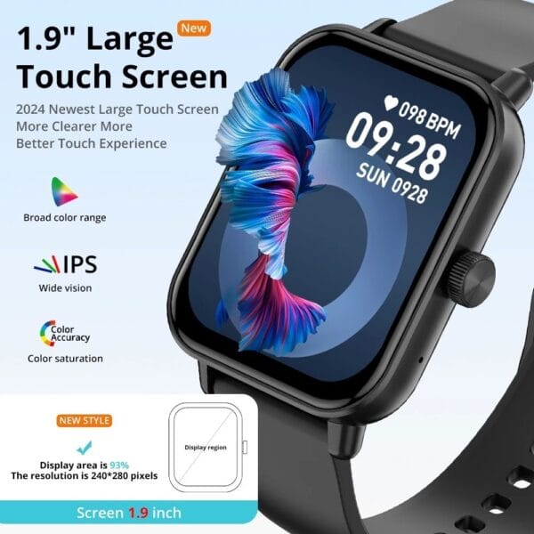 Colmi P81 – Smart Watch Bluetooth Écran HD 1.9” – Image 10
