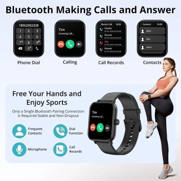 Colmi P81 – Smart Watch Bluetooth Écran HD 1.9” – Image 11