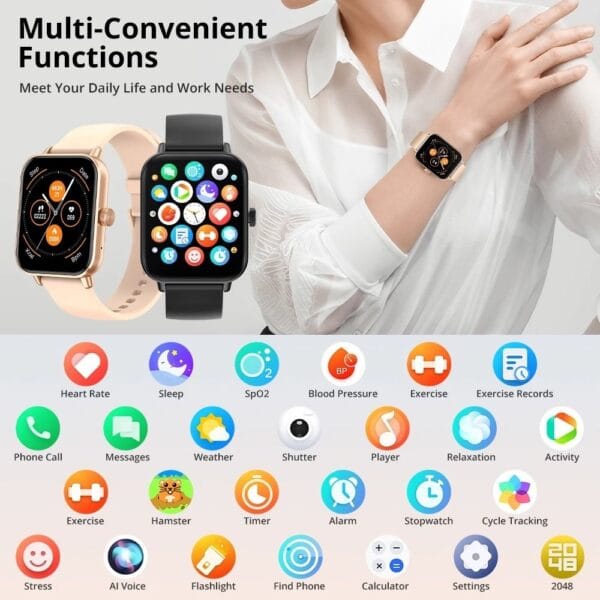 Colmi P81 – Smart Watch Bluetooth Écran HD 1.9” – Image 13