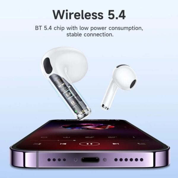 Hoco EW73 – Écouteurs Bluetooth 5.4 avec Écran Tactile Intelligent – Image 8