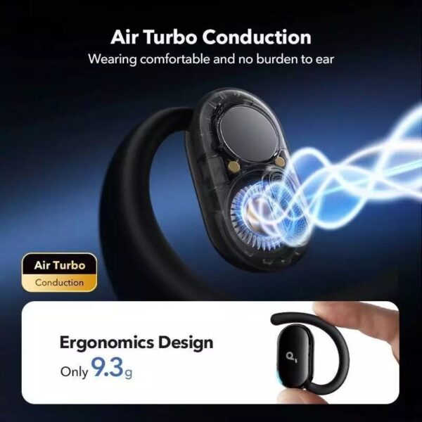 ANKER Soundcore V20i – Écouteurs Bluetooth 5.4 Open-Ear avec 4 Micros ENC IA – Image 3