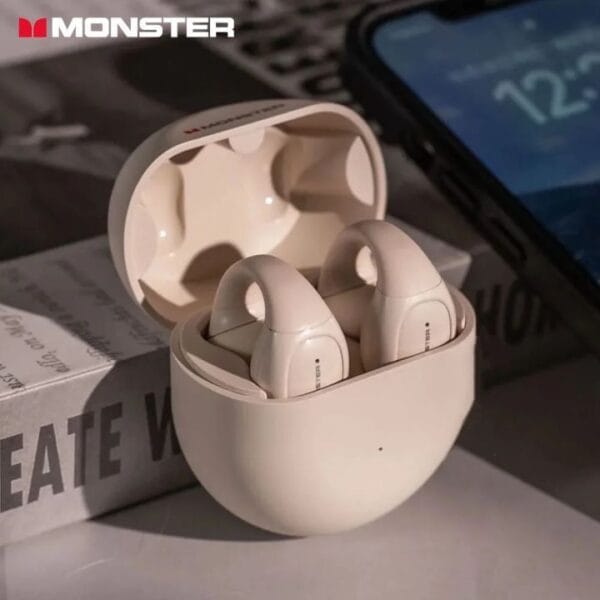 Monster Open Ear 200 - Écouteurs Bluetooth 5.3 à Clip d'Oreille pour Sport – Image 11