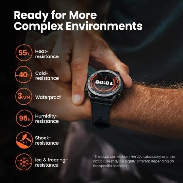 Xiaomi Haylou Watch R8 – Montre Connectée Écran 1,43″ AMOLED pour Sport & Aventures – Image 11