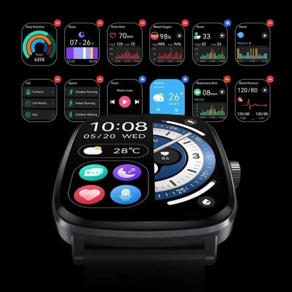 Xiaomi Haylou RS5 - Smart Watch Premium AMOLED 2.01″ – Image 16